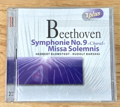 Beethoven: Symphony no 9, Missa Solemnis / Blomstedt Edith Wiens,  2 CD Set