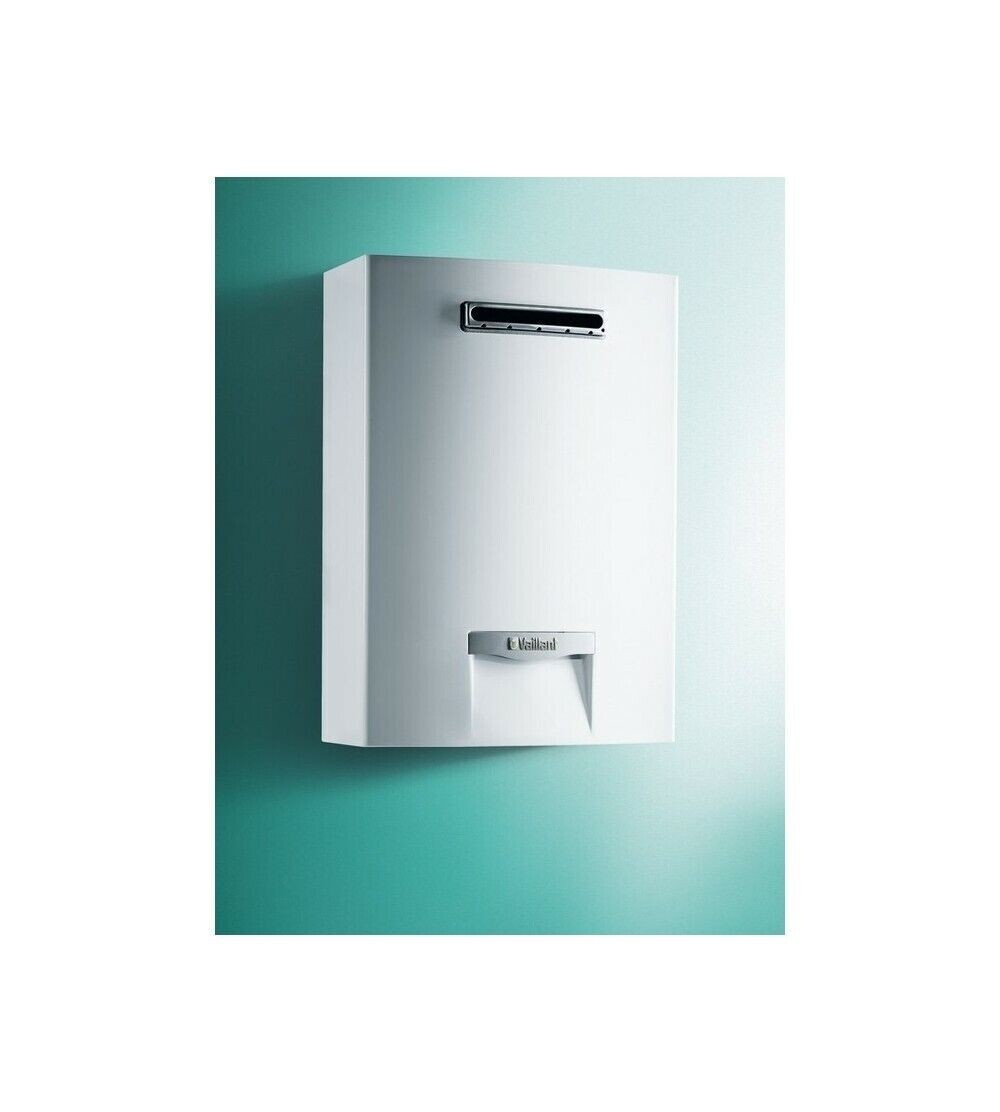 SCALDABAGNO A GAS VAILLANT OUTSIDEMAG 178/1-5 17 LT METANO LOW NOX CAMERA STAGNA