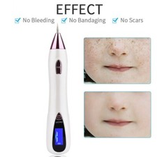 Skin Spot Remover Electric LCD Screen Dark Spot Circles Removal Pen Pink Machine