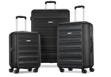 Showkoo Luggage Set 3 Piece Softside Expandable Lightweight Durable Suitcase Set