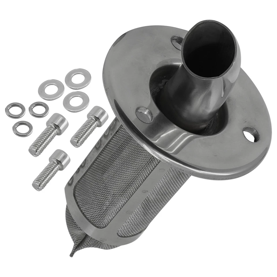 Muffler Pipe Outlet Spark Arrester for Yamaha Grizzly 400 YFM400 4x4 2007-2008 - Image 3 of 4