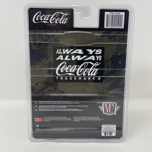 2021 M2 Machines Coca Cola 1973 Chevy Cheyenne Super 10 Chase 1/750 NMD01 - Picture 10 of 12