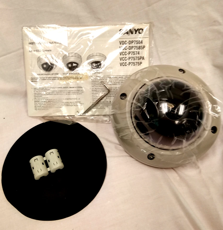 Sanyo VDC-DP7584 Vandal-Resistant Outdoor Dome camera - Image 4 of 4