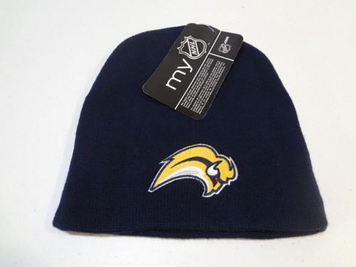 VTG NHL Buffalo Sabres LOGO Knit Skull Cap Beanie Hat Yupoong NEW NWT