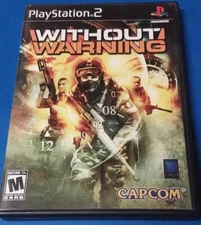 Without Warning Sony PlayStation 2, 2005 PS2 Game Capcom Very Good Disc!