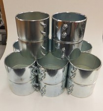 SET SCREW CONDUIT COUPLING, EMT/RIGID/IMC, ZINC PLATED STEEL 3" QTY 8