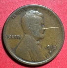 1913S US LINCOLN Cent! "San Francisco" Mint! Lower Mintage! VG Details! US Coin