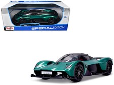 Aston Martin Valkyrie Green Metallic Series 1/18 Special Edition by Maisto