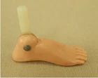 Vintage 1970 Hasbro GI Joe Adventure Team AT Figure Right Foot Leg Parts Mint C9