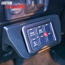 Universal Auxbeam Switch Panel Mount | Flush Fit for 6/8/XL8 Gang | Truck SUV