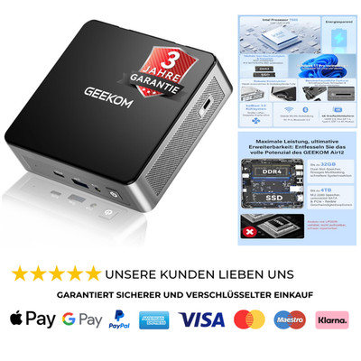 Mini PC 2026 Intel 7505 16GB RAM