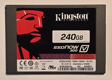 Kingston SSDNow V300 SV300S37A/240G 240GB 2.5" SATA III SSD Tested - 95%+ Life
