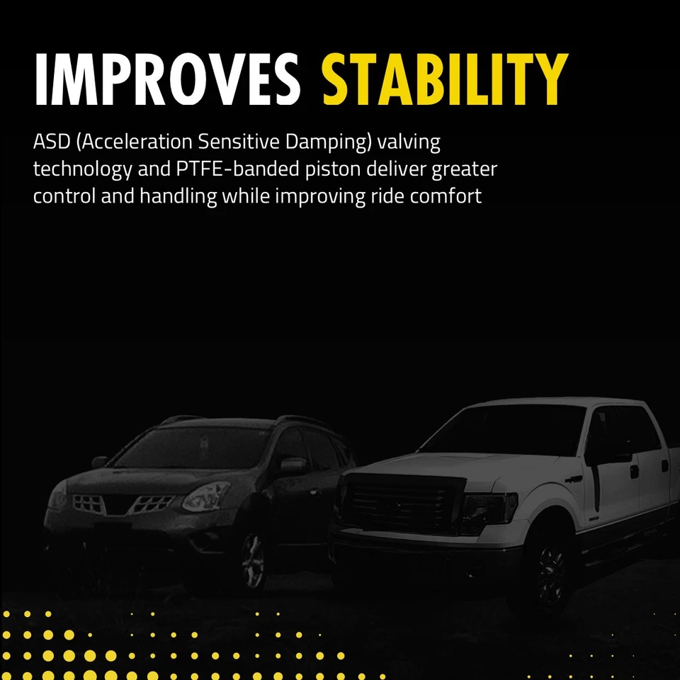 ✅ PAR DE AMORTECEDORES TRASEIROS Monroe OESpectrum 37274 para 2005-2012 Nissan Pathfinder - Imagem 2 de 3