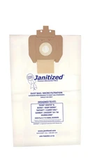 Janitized JAN-Tabora-2(10) Premium Replacement Commercial Vacuum Paper Bag for T