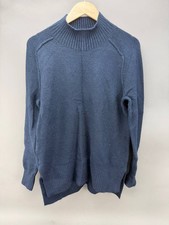 LOFT Womens Blue Pullover Turtleneck Sweater Size S