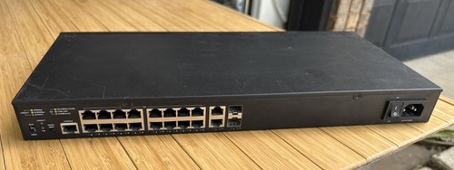 Luxul AMS-1816P AV Series 18-Port 16 Gigabit PoE+ Ports L2/L3 Managed Switch - Picture 3 of 9