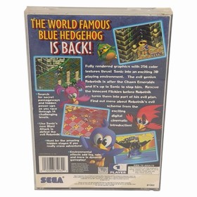 Sonic 3D Blast (Sega Saturn, 1996) CIB Complete w/ Manual + Reg Card Tested