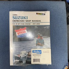 CLYMER Suzuki Outboard Shop Manual 9.9 to 70Hp 4 stroke 1997-2000 (B782)
