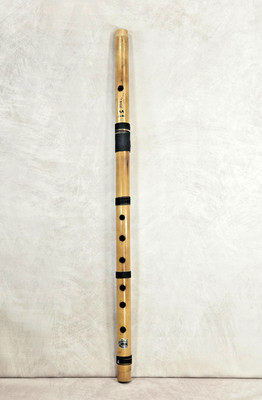 Handmade Bamboo Bansuri Flute Bass AA Vo.440 31'' Indian Musical Instrument