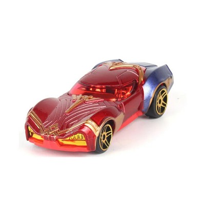 Boys Alloy Sliding Hero Toy Car Simulation Model Diecast Mini Car Kids Play