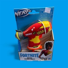 NERF Fortnite Micro Bombs Away Mini Dart-Firing Blaster 2 Nerf Elite DartsNEW.