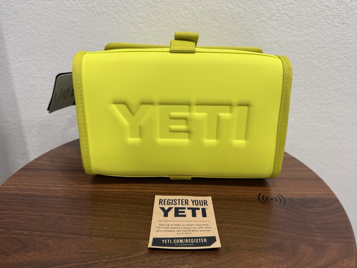 YETI DayTrip Lunch Bag - Firefly Yellow 🪲 - Limited Edition RARE
