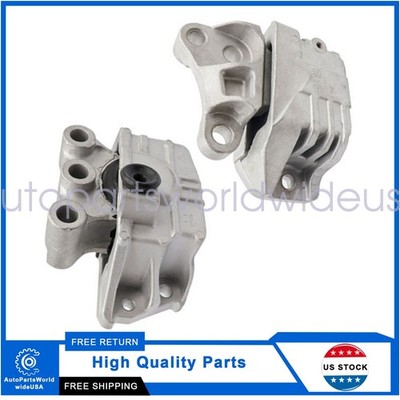 2x Engine Motor + Trans. Mount for Flat 500X Jeep Compass Renegade 2.4L L4 US