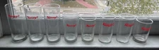 8 Vintage Harvey's 40 years Anniversary Lake Tahoe Nevada Bar Drinking Glasses