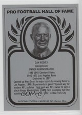 1988-2013 Pro Football Hall of Fame Metallic Dan Reeves 0q3