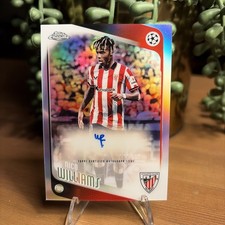2025-26 Topps Chrome UEFA NICO WILLIAMS (#CA-NI) Auto