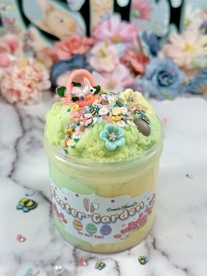 Easter Garden Cloud Slime, Soft, Scented, Slime Shops,  ASMR