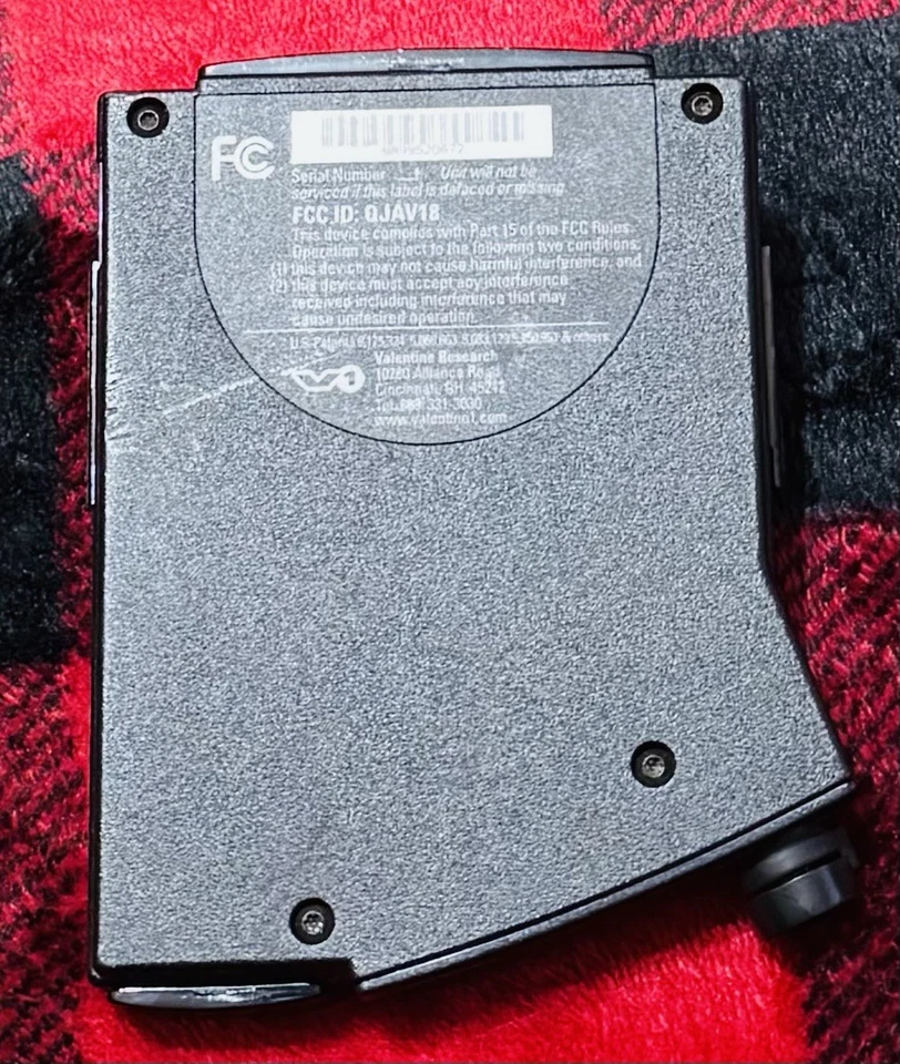 Detector de radar Valentine One V1 Gen 1 número de serie 9899520672 Foto 2 de 4