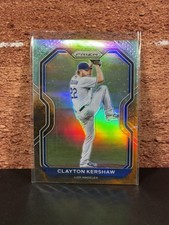 2021 Panini Prizm #204 Clayton Kershaw Cosmic Haze Prizm