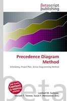 Lambert M. Surhone (U. A.) | Precedence Diagram Method | Taschenbuch | Englisch