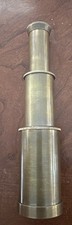 Retro New Pocket Spying Telescope Nautical Maritime Brass Decor