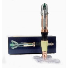 Doctor Who 12th LED Metal Scalable Sonic Screwdriver Cosplay Prop Toy Replica