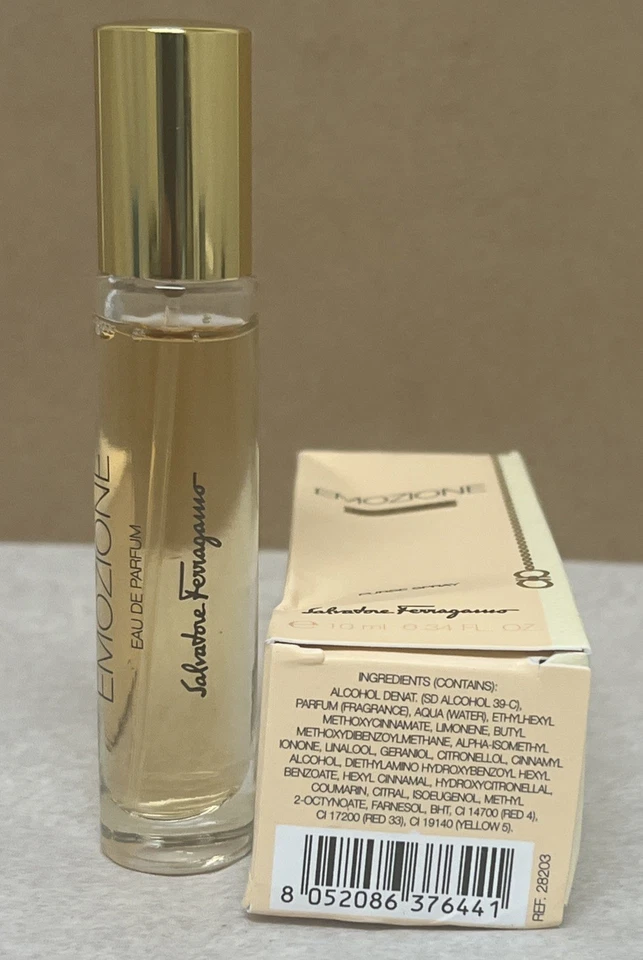 EMOZIONE Salvatore Ferragamo 10 ml Eau De Parfum Monedero Spray Foto 4 de 4