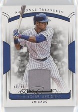 2018 Panini National Treasures Relics 90/99 Addison Russell #202 10g1