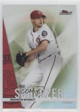 2017 Topps Finest Refractor Max Scherzer #9 hv1