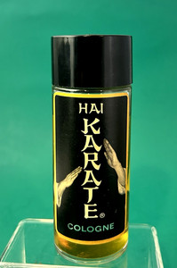 Vintage Hai Karate Men’s Cologne Bottle 1967–1968 – Retains Most Contents