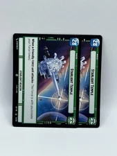 2x Star Wars Unlimited  LOF  Starlight Temple /  The Force Token 24/264
