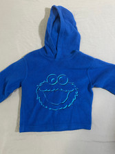 Sesame Street Cookie Monster Hooded Sweatshirt - 2T