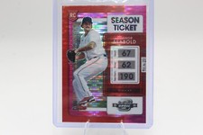 2022 Panini Chronicles - Contenders Optic Connor Seabold #10 Pink Pulsar Prizm