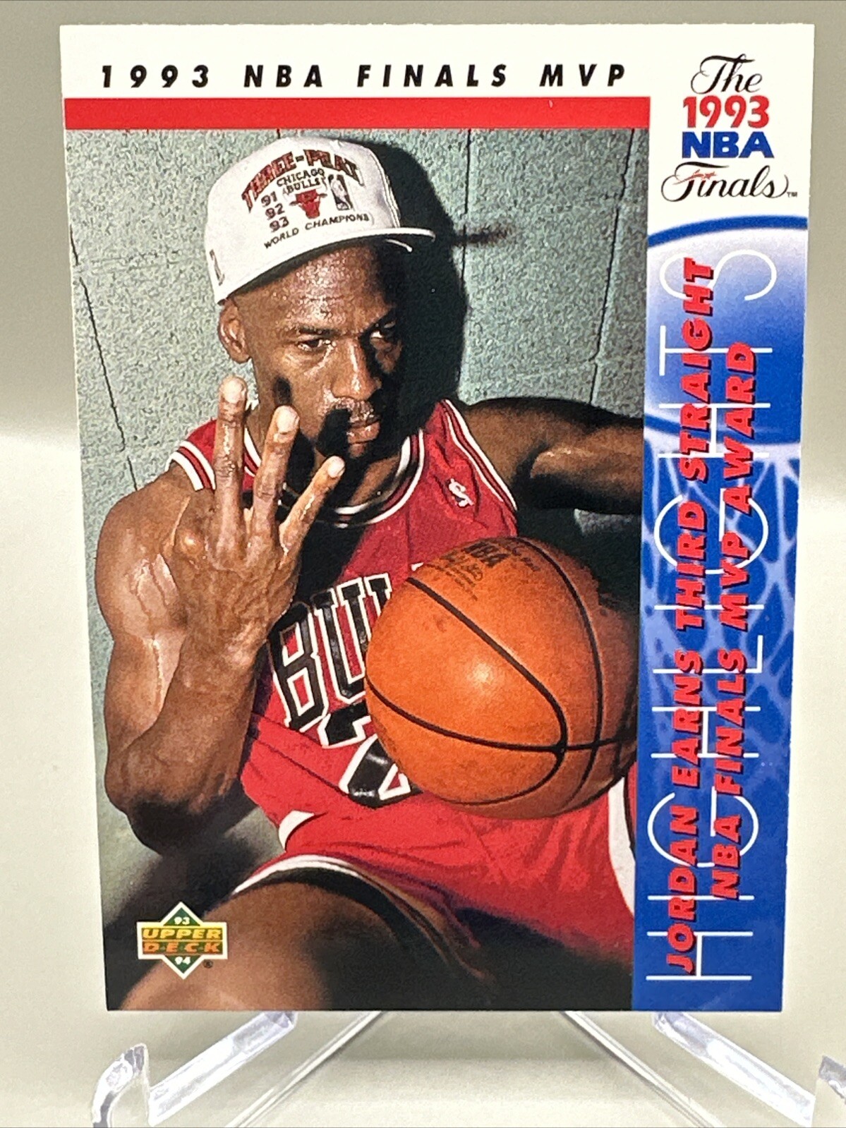 1993-94 Upper Deck - The 1993 NBA Finals #204 Michael Jordan