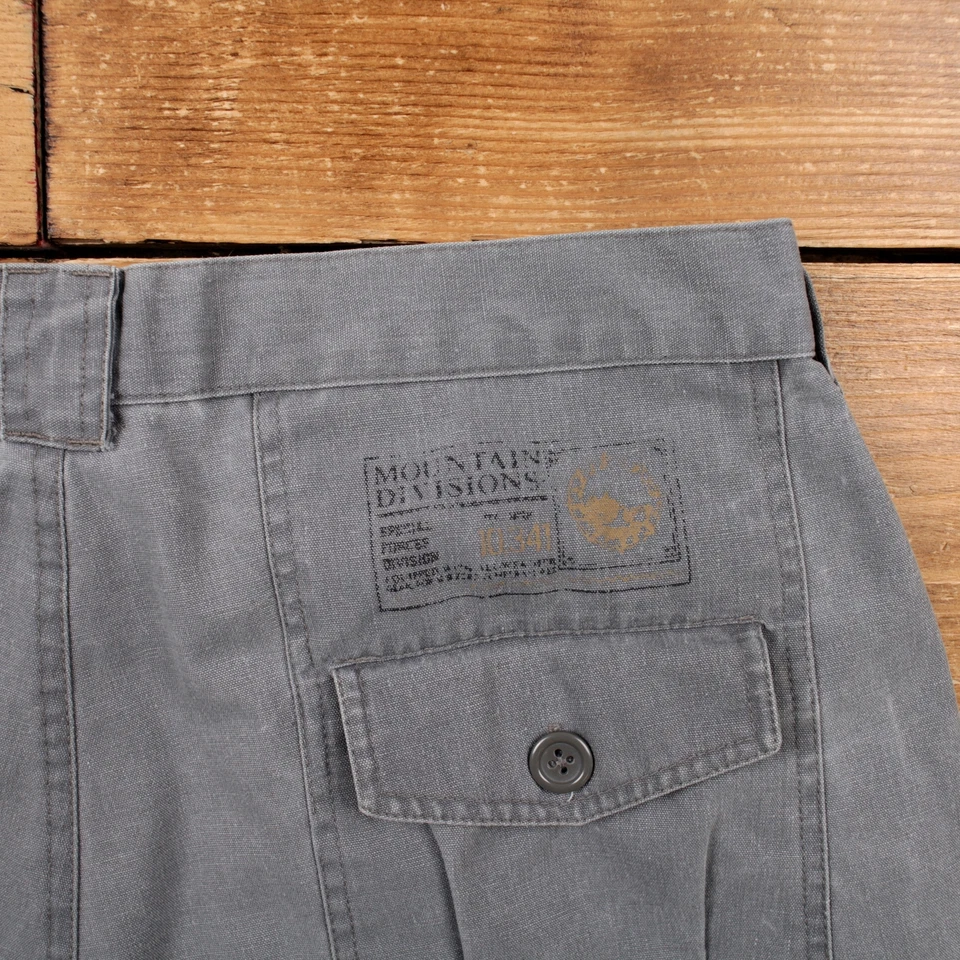 Vintage Gitano Outdoor Pants Trousers 32x30 Mens Tapered Grey Polyester Blend - Изображение 4 из 4