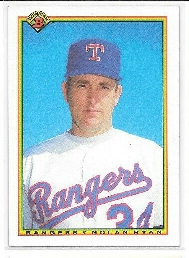 1990 Bowman Nolan Ryan #486 Rangers