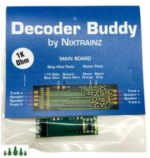 Nixtrainz NTZ4 V1B Decoder Buddy Original 1K Resistors 8 Output Main Board 21pin