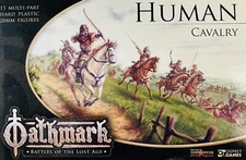 Oathmark Human Cavalry 28mm sprues New • 5 Riders + 5 Horses • Osprey Northstar