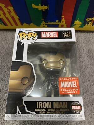 FUNKO Pop! Iron Man #1424 85 Years  Bobble-Head Marvel Collectors