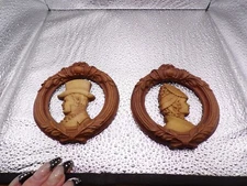 VTG Victorian Bust Mini Wall Hangings